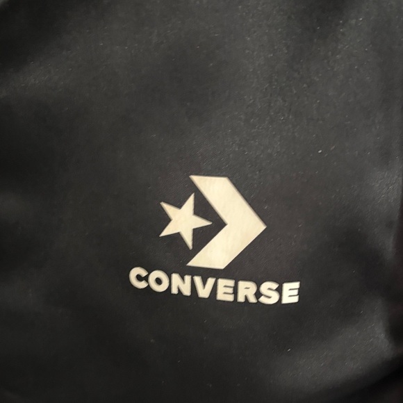 Converse Black Jacket with White Logo Bomber - Picture 4 of 8